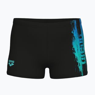 Boys' swim boxers arena Loud Swim Short black/black multi