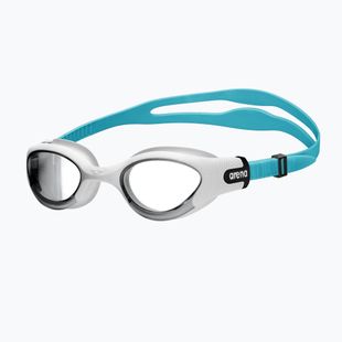 Children's swimming goggles Arena The One Plus clear/white/turquoise