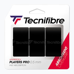 Tennis racket wraps Tecnifibre Pro Players 3 pcs. black