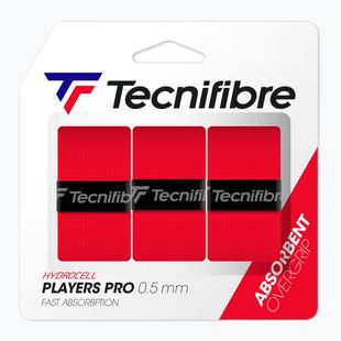 Tennis racket wraps Tecnifibre Pro Players 3 pcs. red