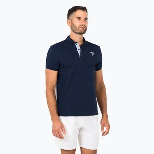 Men's Tecnifibre Polo Pique marine T-shirt