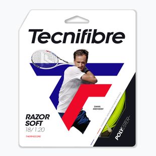 Tennis string Tecnifibre Razor Soft lime