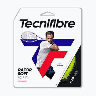 Tennis string Tecnifibre Razor Soft white