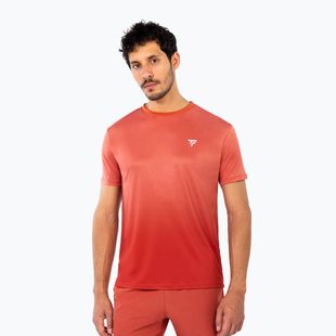 Men's tennis shirt Tecnifibre Team X-Loop terracotta
