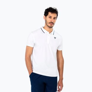 Men's tennis polo shirt Tecnifibre Team Tech Polo white