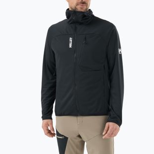 Men's trekking sweatshirt Millet Lokka Hoodie III black