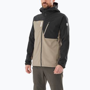 Men's softshell jacket Millet Magma Shield Hoodie dorite/ black