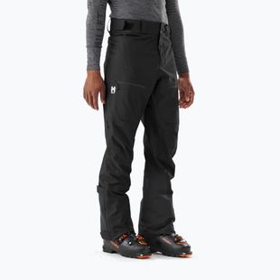 Men's ski touring trousers Millet M White 3L black