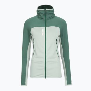 Women's Millet Fusion Grid Hoodie seaweed/bottle sweatshirt