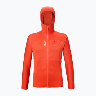 Men's trekking sweatshirt Millet Lokka Hoodie III paprika