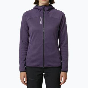Women's trekking sweatshirt Millet Lokka Hoodie III purple velvet