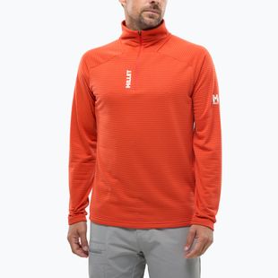 Men's fleece sweatshirt Millet Parmelan Light Fleece paprika