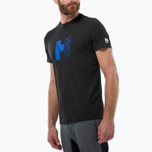 Men's T-shirt Millet Kamet Map SS black