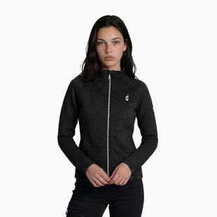 Women's sweatshirt Aulp Simix Jacquard Knit black