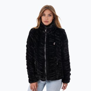 Women's winter jacket Aulp Candy Faux Fur black
