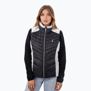 Women's gilet Aulp Corda Hybrid black