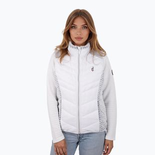 Women's gilet Aulp Corda Hybrid white