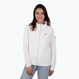 Women's wind jacket Aulp Simix Jacquard Knit white