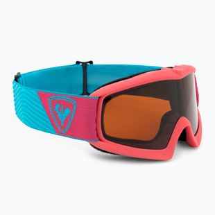 Rossignol Raffish S pink/orange children's ski goggles