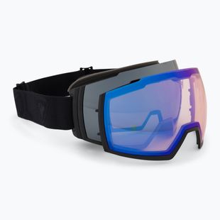 Rossignol Magne'lens ski goggles black/silver miror/blue miror