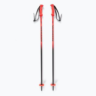 Rossignol Hero children's ski poles black/red