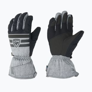 Men's Rossignol Tech Impr heather grey ski gloves