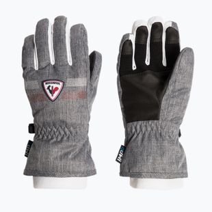 Children's ski gloves Rossignol Jr Roc Impr G heather grey
