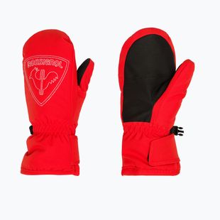 Children's ski gloves Rossignol Jr Rooster M sports red