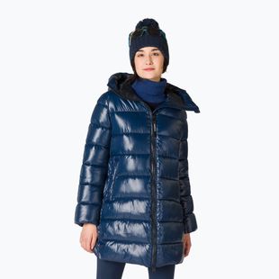 Women's Rossignol Shiny Parka down jacket dark navy