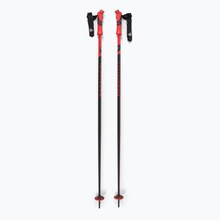 Rossignol Tactic Clip ski poles black/red