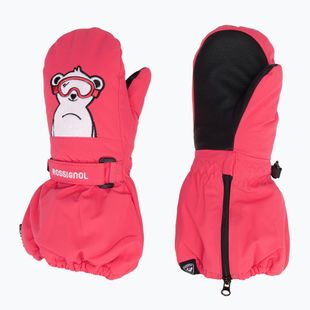 Rossignol Baby Impr M tea rose winter gloves