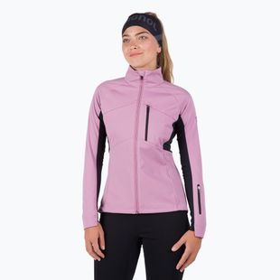 Rossignol Genetys women's softshell jacket moonlite mauve