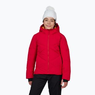 Children's ski jacket Rossignol Girl Staci ruby red