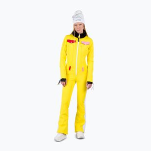 Women's ski suit Rossignol Sublim Insulated Overall true yellow