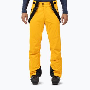Men's ski trousers Rossignol Diretta saffron ylw