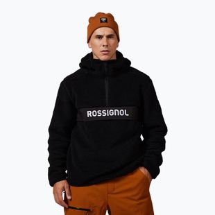 Men's sweatshirt Rossignol Alltrack Anorak Fleece black