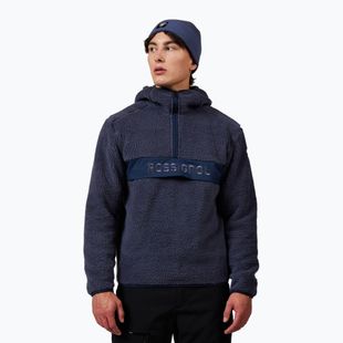 Men's sweatshirt Rossignol Alltrack Anorak Fleece true night blue
