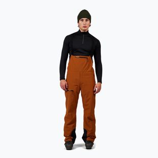 Men's ski trousers Rossignol Outerlimits Insulated Bib deep caramel
