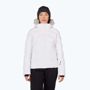 Women's ski jacket Rossignol Staci Insulated white