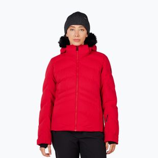 Women's ski jacket Rossignol Staci Insulated ruby red