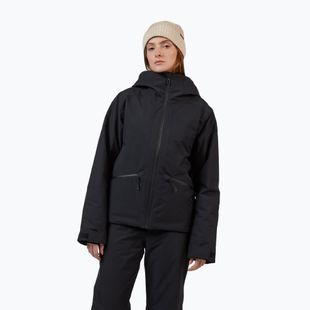 Women's ski jacket Rossignol Rochrun Insulated black