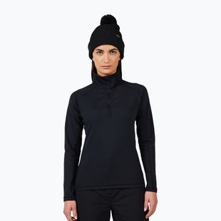 Women's fleece sweatshirt Rossignol Mid Layer Stretch Half Zip black