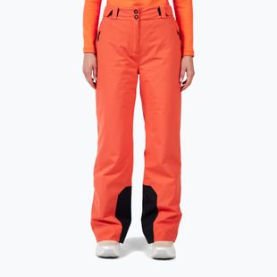 Women's ski trousers Rossignol Strawpile Insulated orange flame
