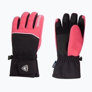 Children's ski gloves Rossignol Tech Impr G tea rose