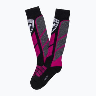 Children's ski socks Rossignol Jr Thermotech orchid pink