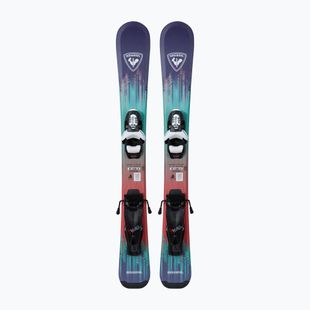 Kids’ downhill skis with bindings Rossignol Sender Kid Pre-Drilled + Team 4 GW