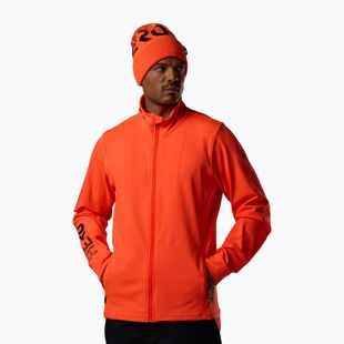 Men's sweatshirt Rossignol Hero Stretch Fleece neon red