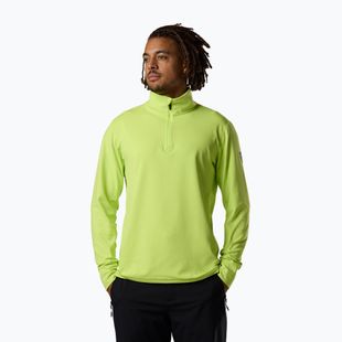 Men's ski sweatshirt Rossignol Mid Layer Stertch Half Zip wild lime