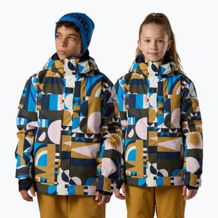 Children's ski jacket Rossignol Wispile Insulated jr potpourri dazzle blue