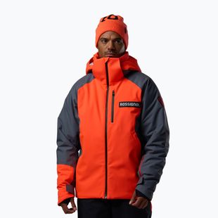 Men's ski jacket Rossignol Hero Insulated neon red